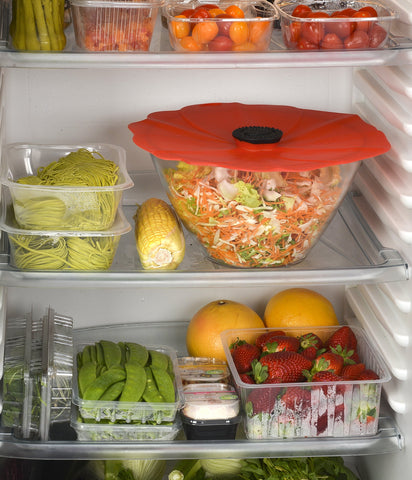 Charles Viancin Poppy lid is dishwasher-safe for easy cleanup