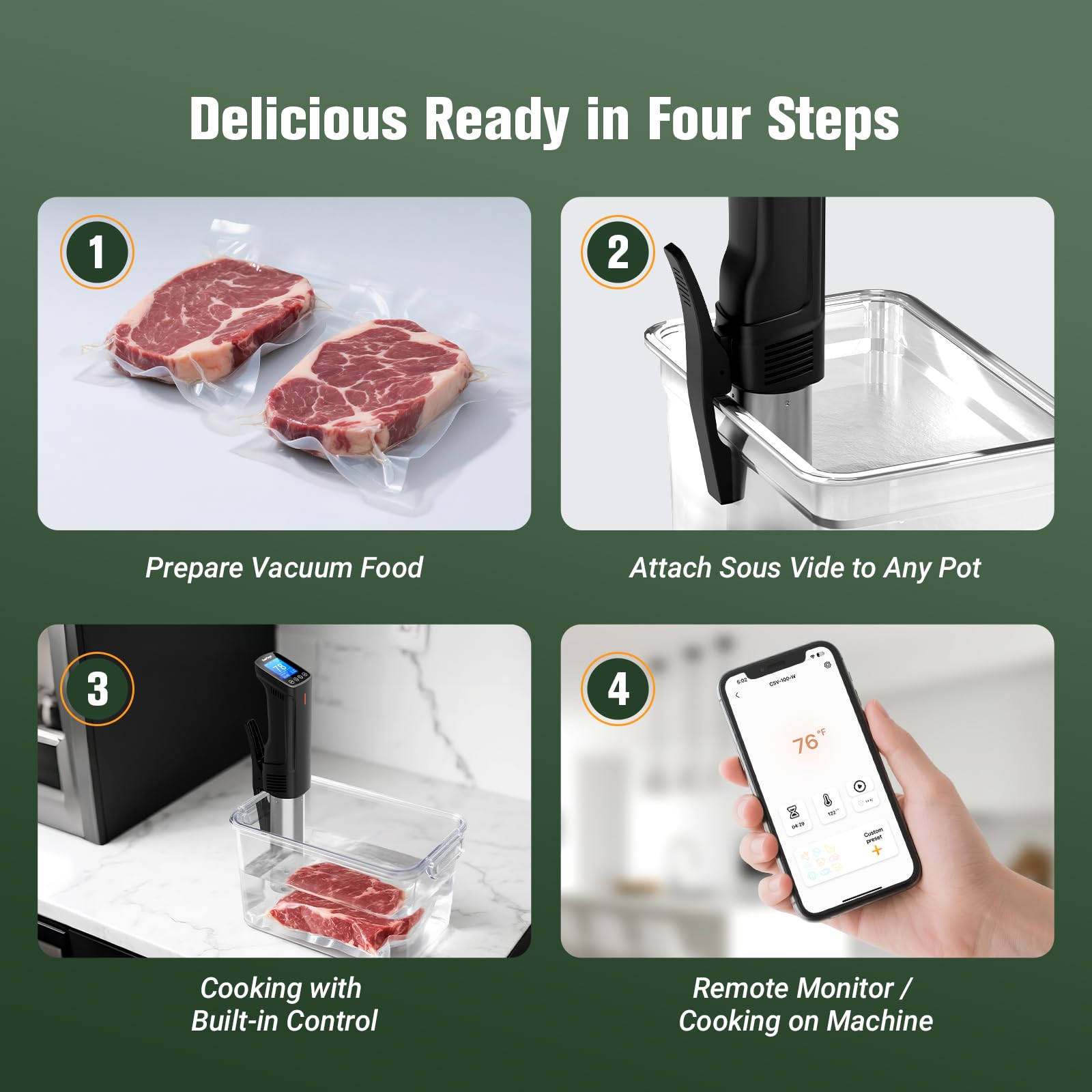 CharMeter chef recipe book included for inspiration