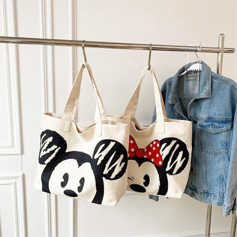 Charmory tote bag is hand-wash friendly to keep prints bright.