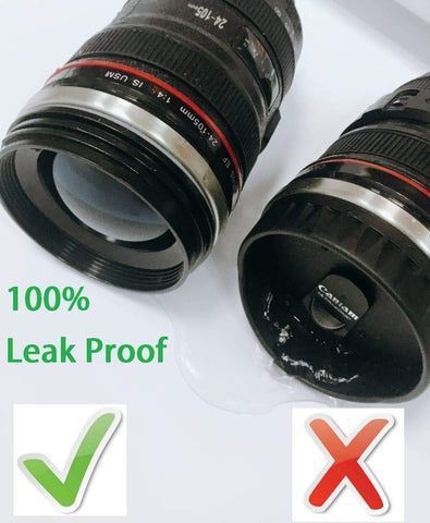 Chasing Y replica lens design mug offers comfortable grip.