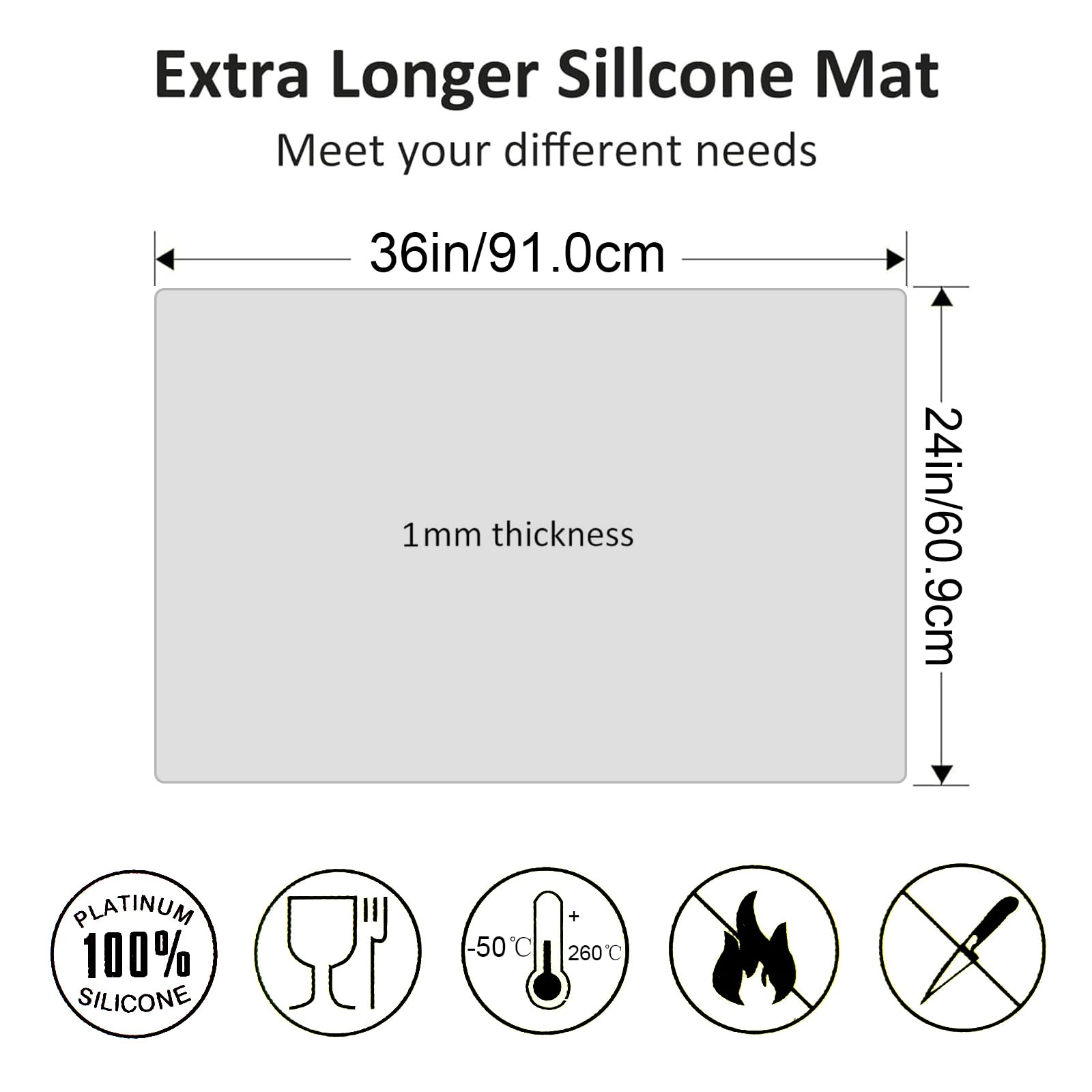 CHDRIKA silicone pad anti-slip surface keeps tools steady during projects.