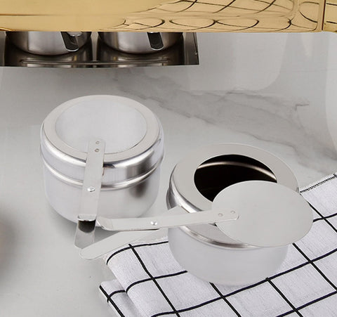 Cheardia outdoor-chafing-setup at parties ensures steady warmth