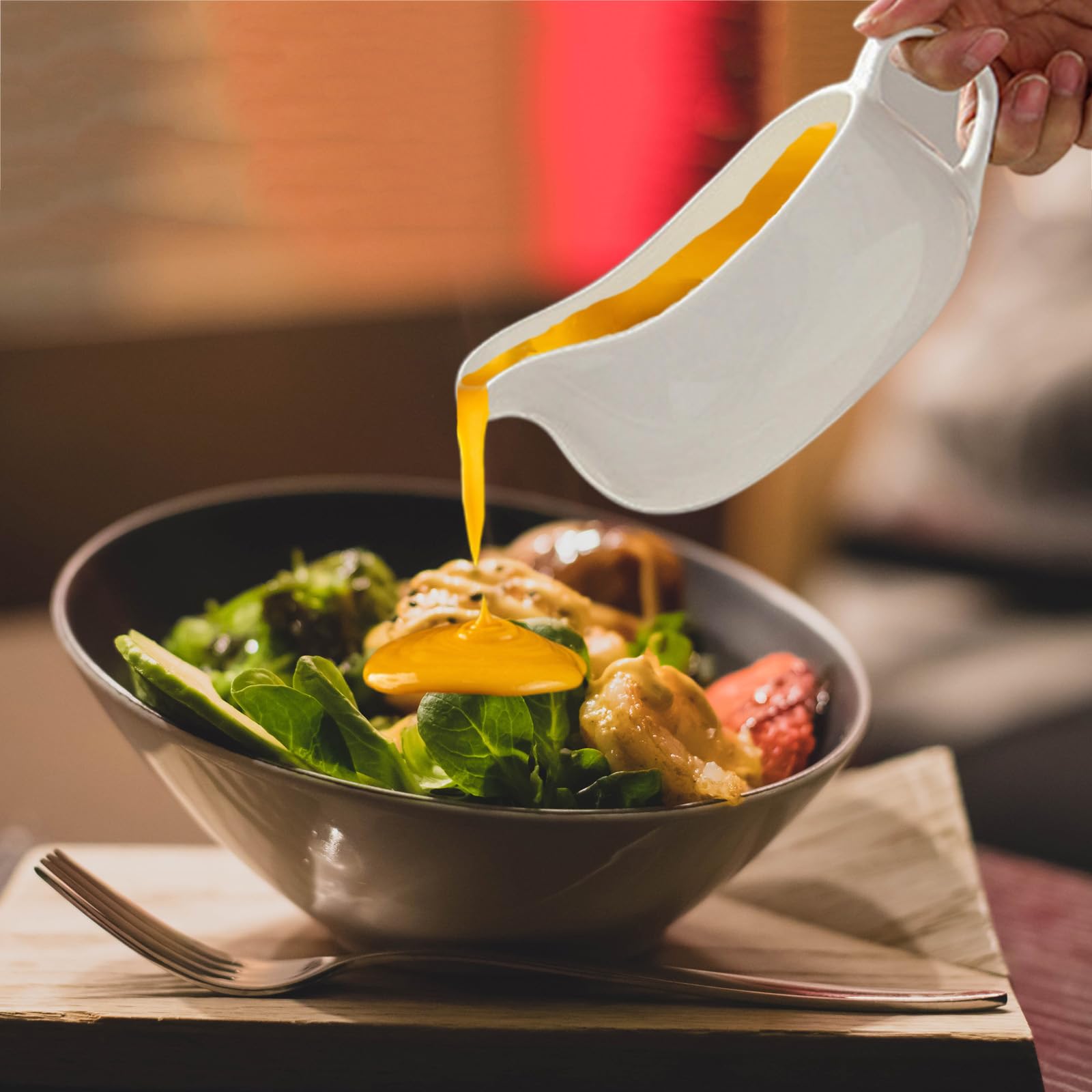 Cheardia white glazed ceramic offers a clean, classic look on the table