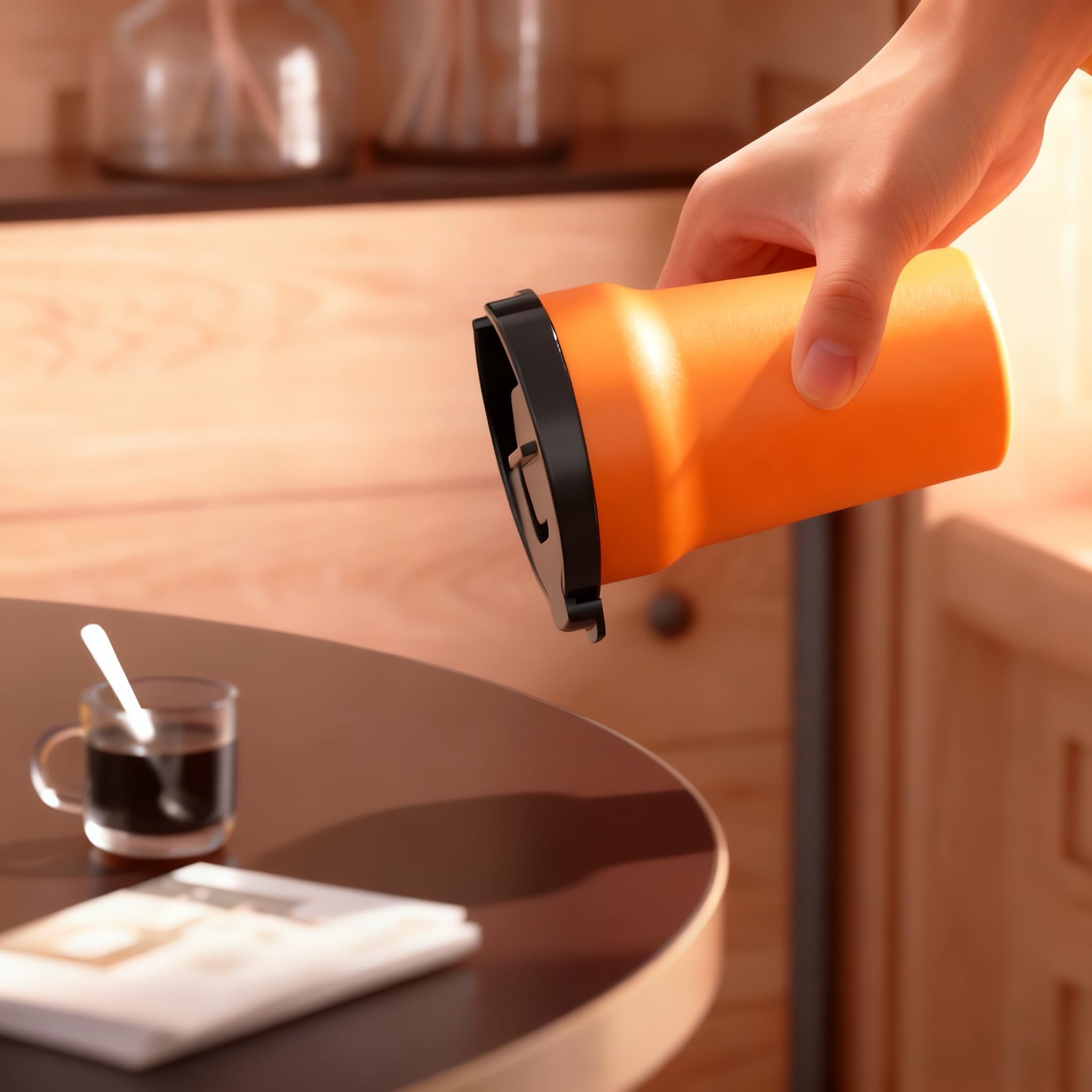 CHEERFUL GOAT easy-clean surface emphasizes odor-free use