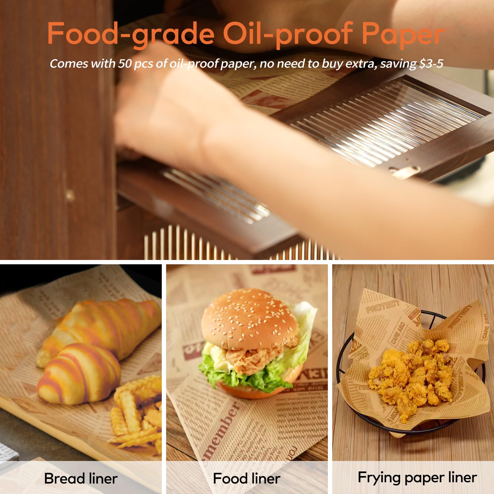 CheerNest bread box fits neatly on a kitchen counter corner.