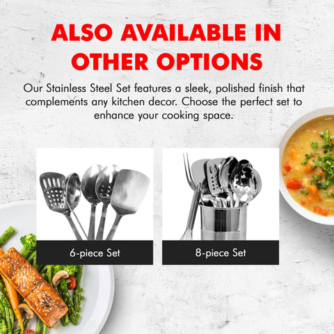 Chef Craft ladle in stainless steel for serving soups