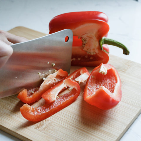 Chef Craft Select cutting board handwash only to maintain quality and longevity.