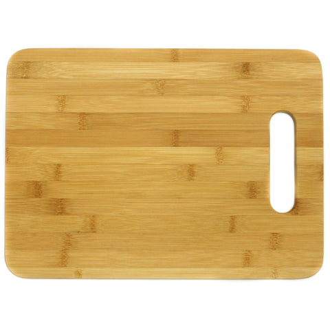 Chef Craft Select bamboo cutting board top view for stable, precise prep.