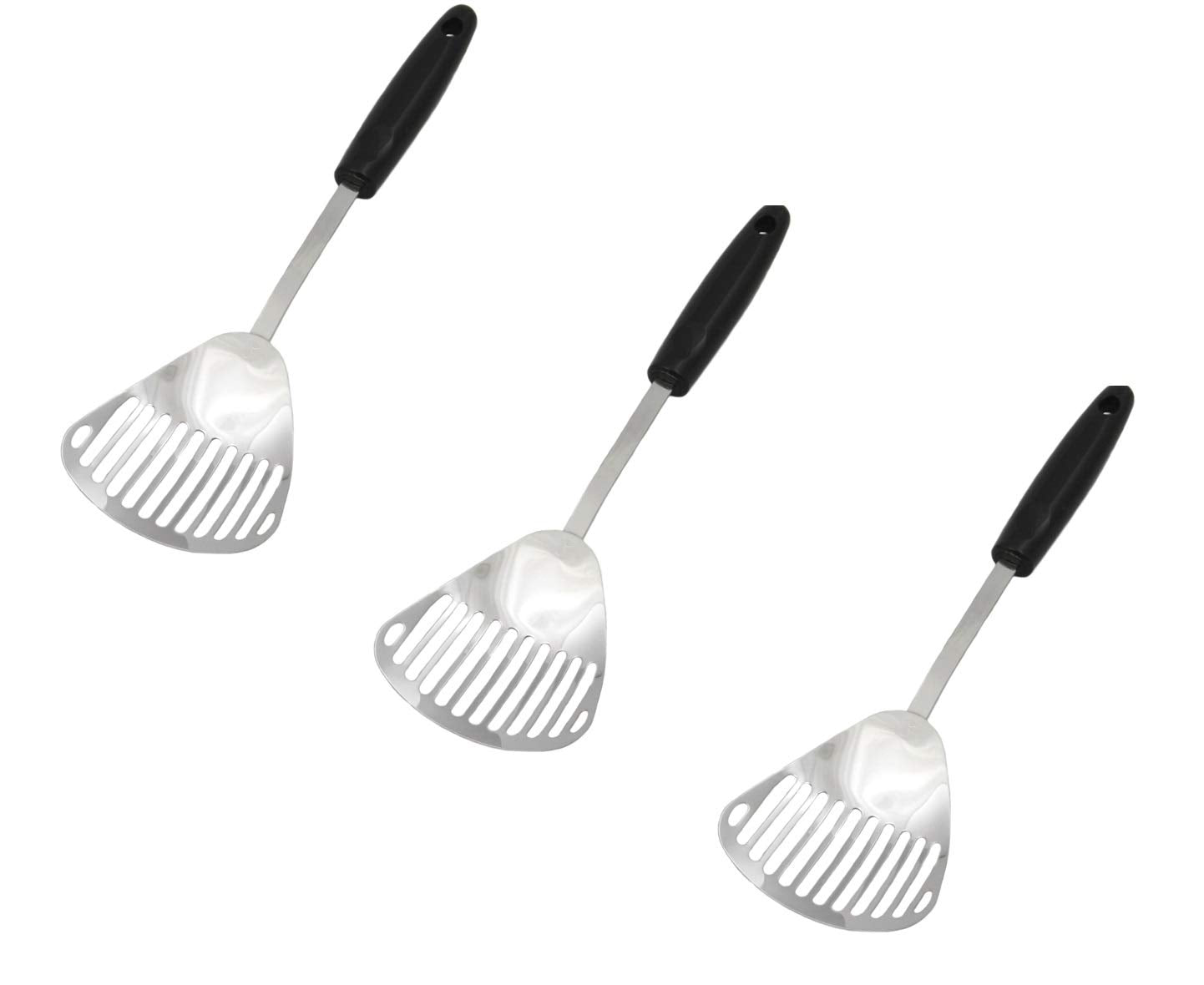 Chef Craft slotted stainless steel skimmer 13in for pasta lifting and soup skimming