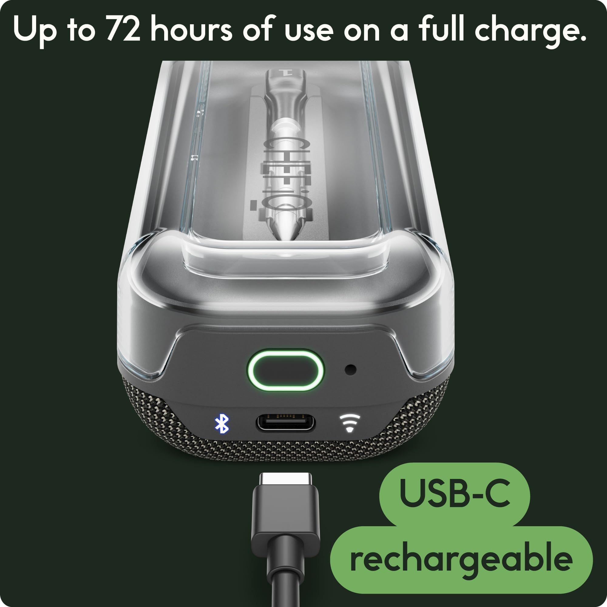 CHEF iQ Sense charging hub with audible alerts and app notifications.