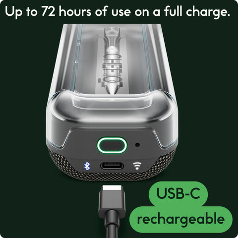 CHEF iQ Sense charging hub with audible alerts and app notifications.