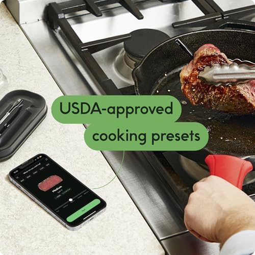 CHEF iQ Sense waterproof probes simplify cleanup after grilling.