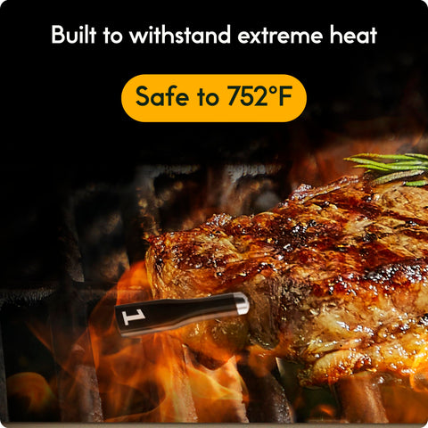 CHEF iQ Sense withstands high heat up to 752°F for diverse methods.