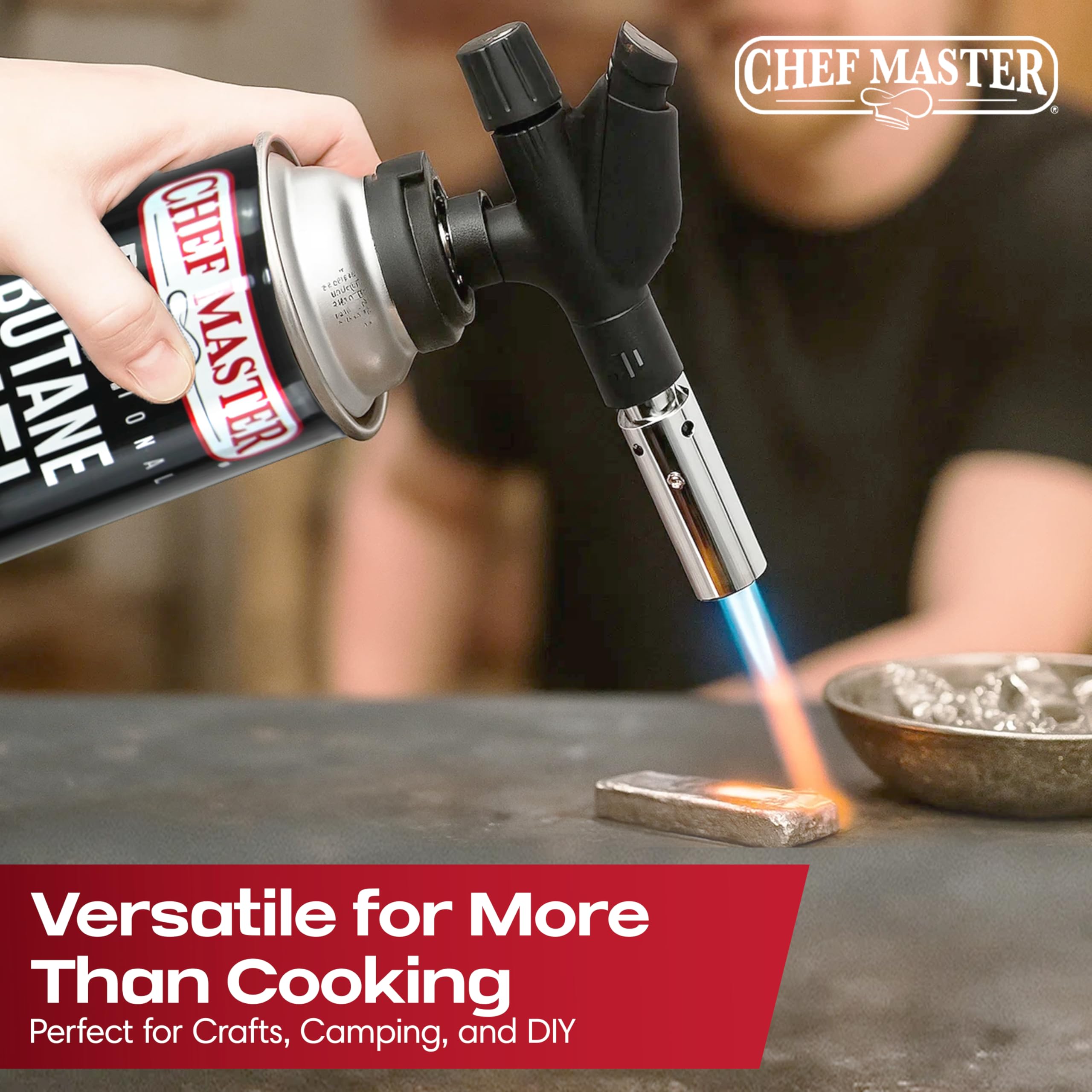 Chef Master torch ideal for small DIY projects and crafts.
