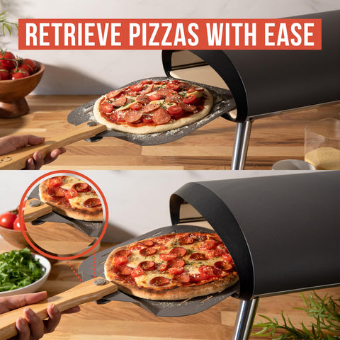 Chef Pomodoro compact folding design fits small kitchens and pro setups.