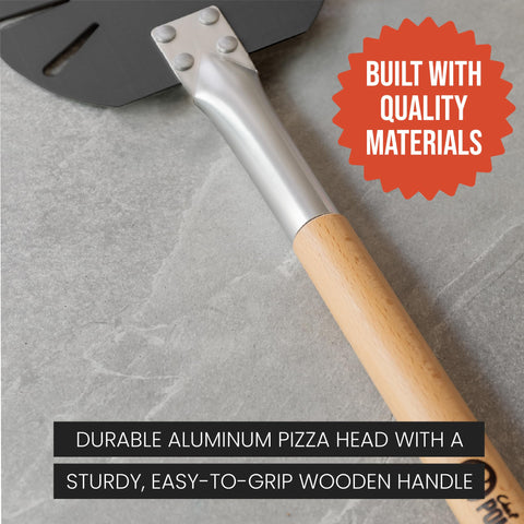Chef Pomodoro lightweight design simplifies handling and cleaning after baking.