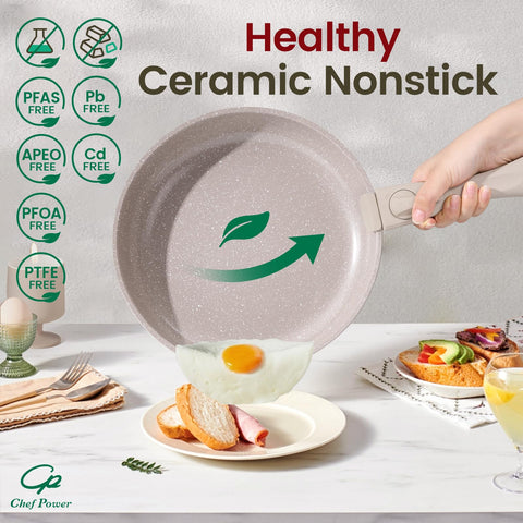 Chef Power dishwasher-safe cookware ready for easy cleaning