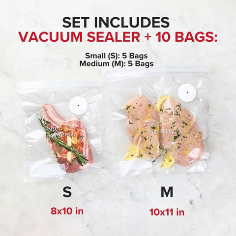 Chef Preserve portable handheld design ideal for travel or camping