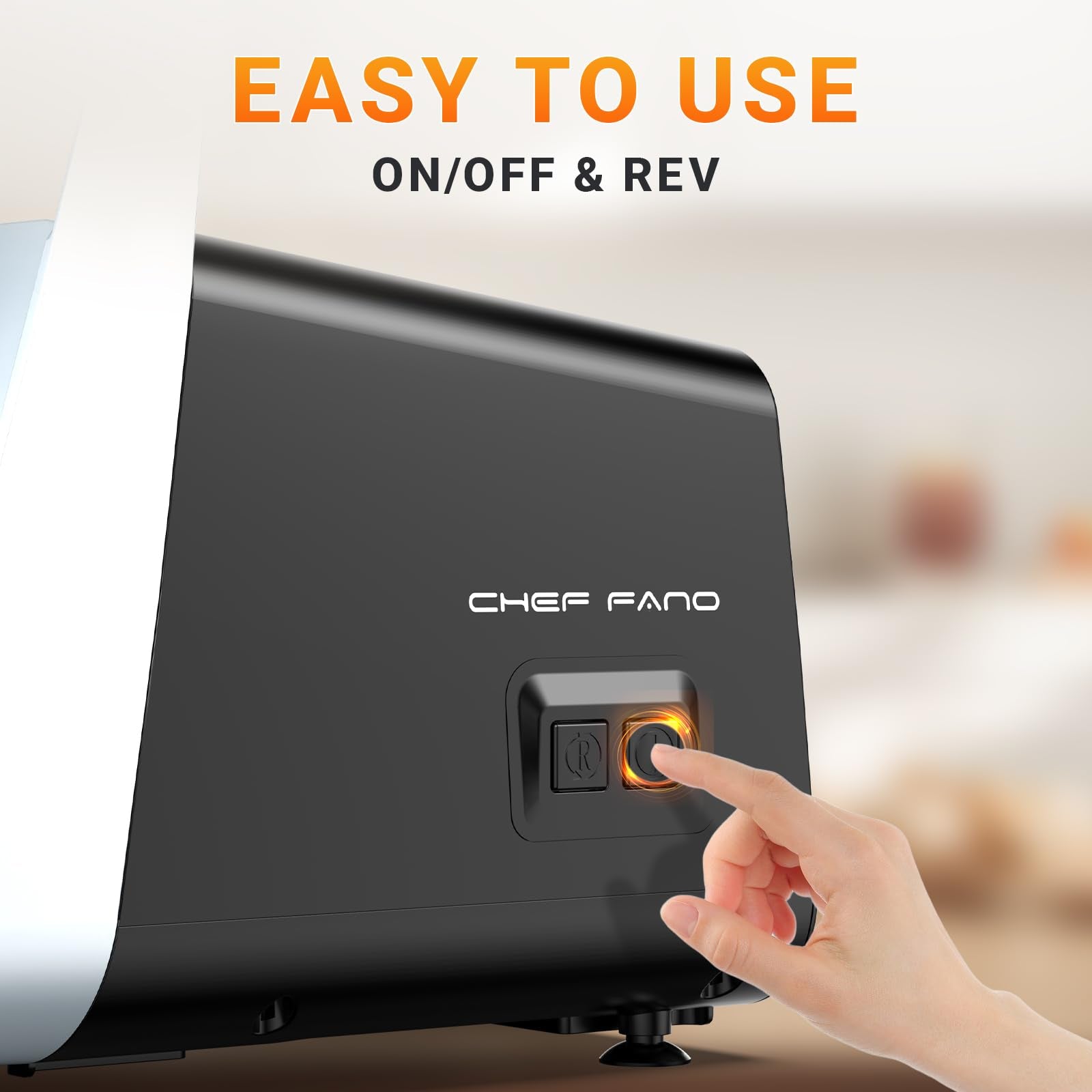 Cheffano Life meat grinder in use delivering powerful 2800W peak grinding