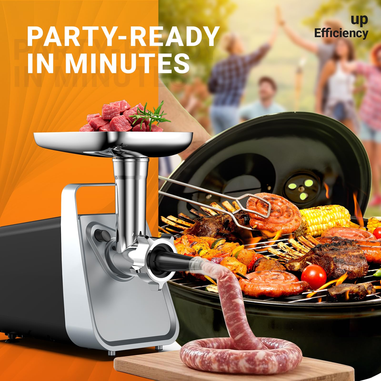 Cheffano Life sausage tube attachment enables homemade sausages