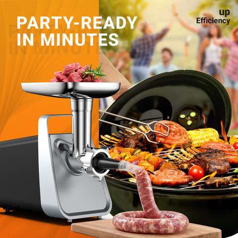 Cheffano Life sausage tube attachment enables homemade sausages