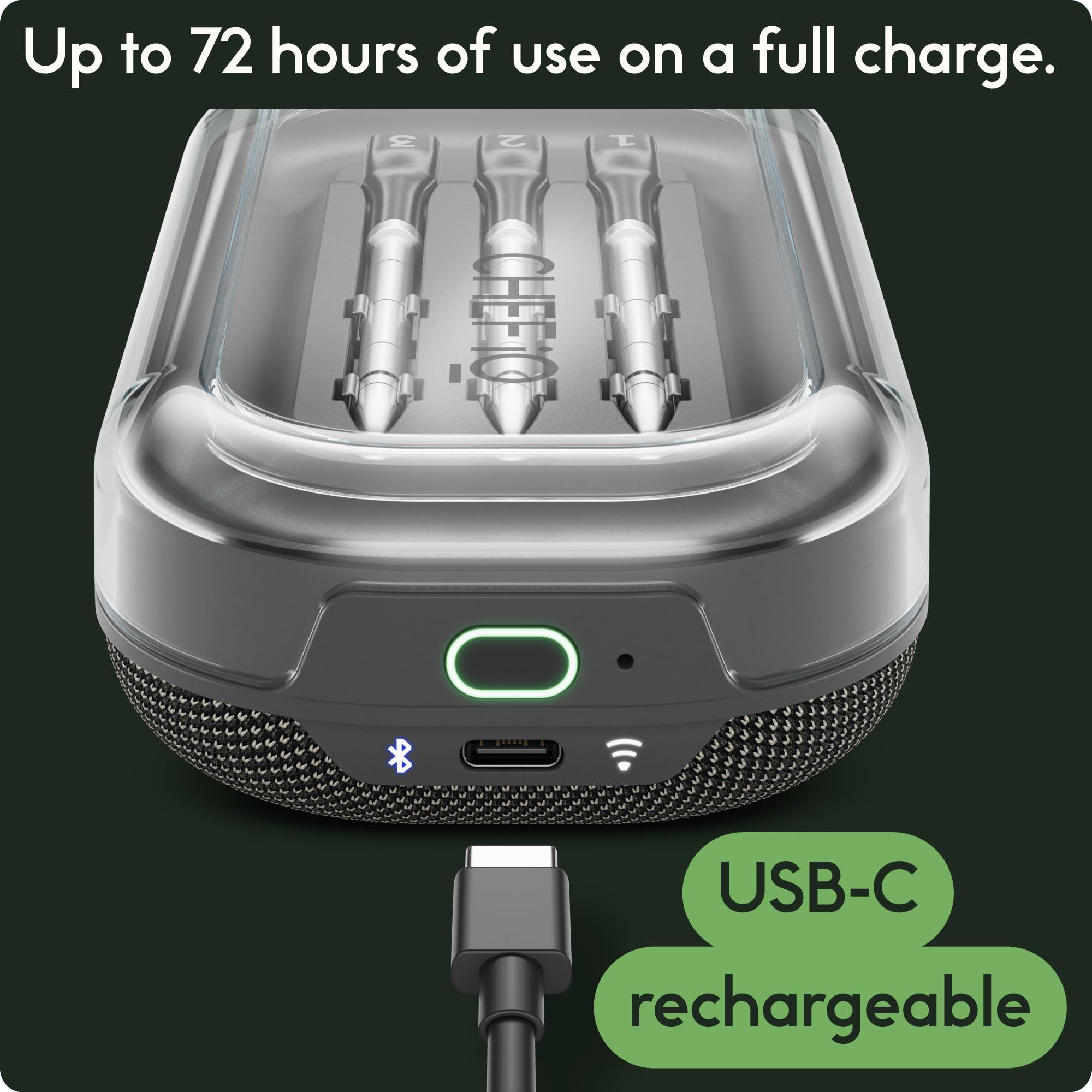 CHEF iQ Sense handles temperatures up to 752°F for high heat.