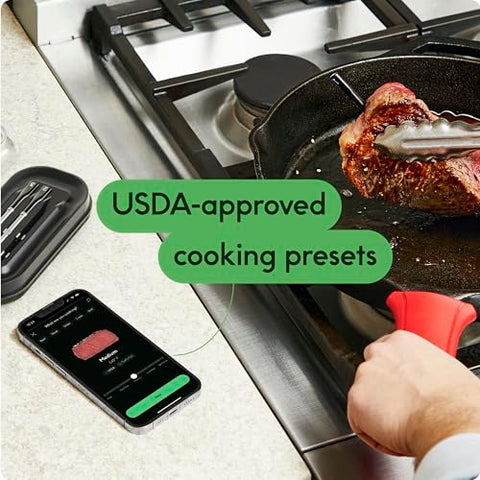 CHEF iQ Sense preserves juices by maintaining accurate internal temps.