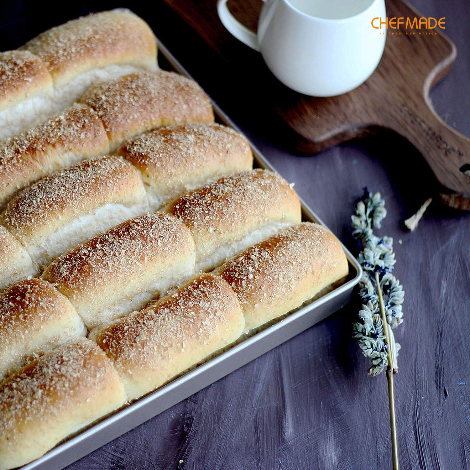 CHEFMADE 11-Inch baking sheet ideal for breads and pastries