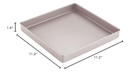 CHEFMADE 11-Inch baking sheet champagne-gold finish complements kitchens