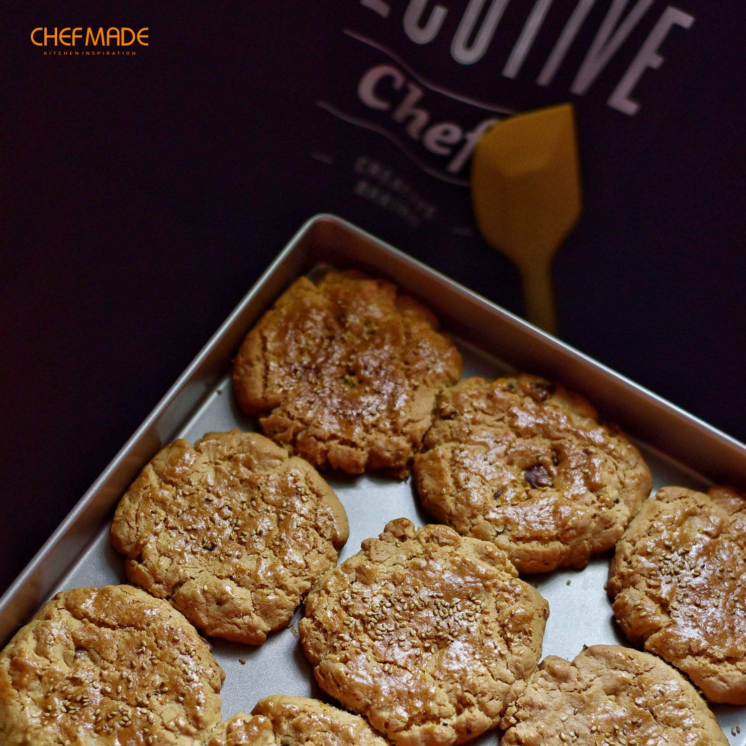 CHEFMADE 11-Inch baking sheet easy release and quick cleanup
