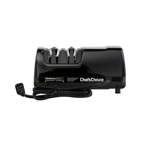 Chef's Choice 316 110-volt design ensures reliable home use.