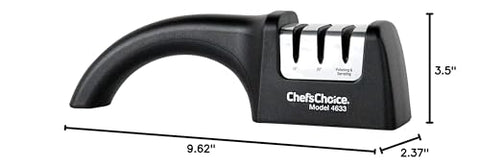 Chef's Choice AngleSelect slip-resistant feet keep the sharpener stable.
