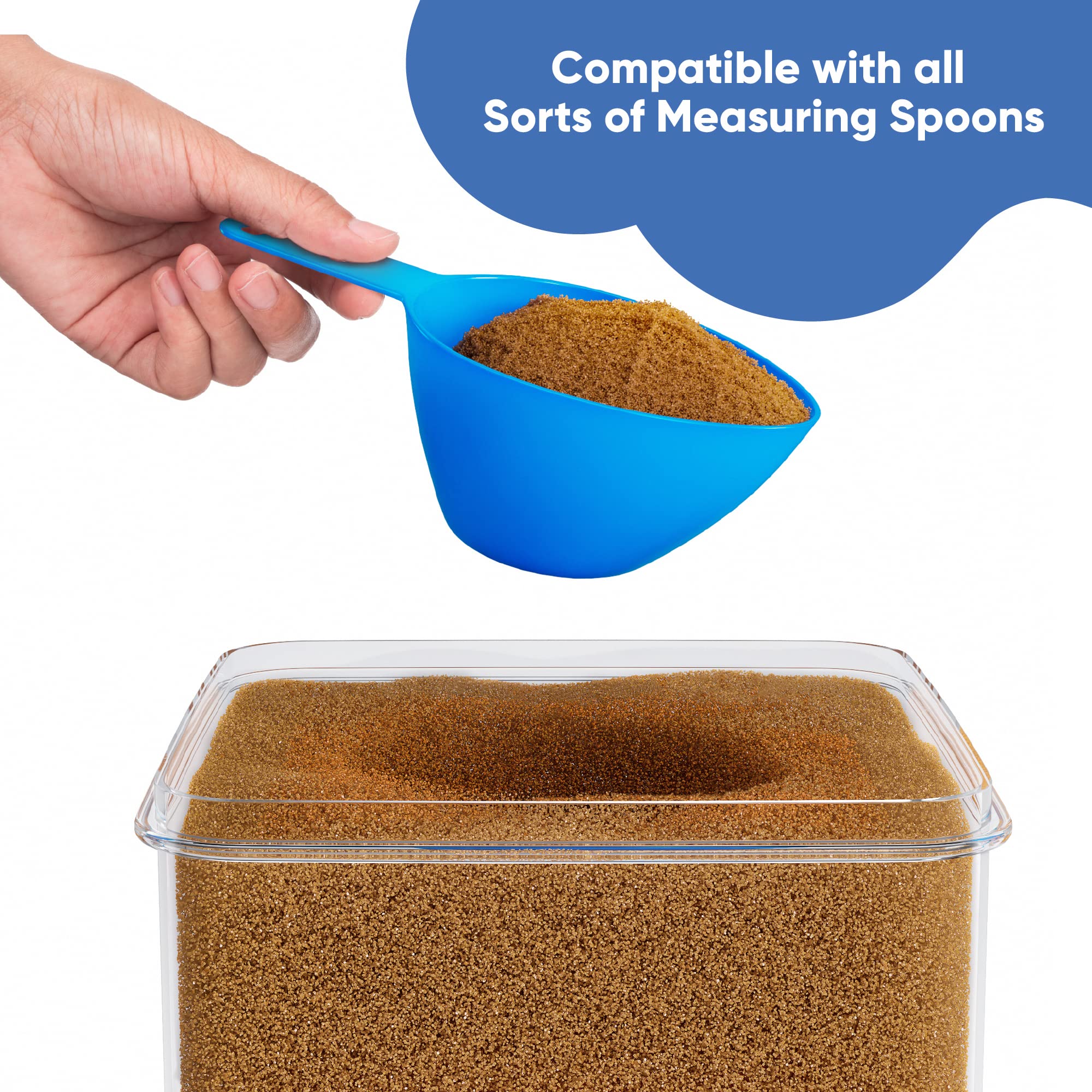 Chef's Path four-pack supports versatile storage for flour, rice, pasta, and snacks.
