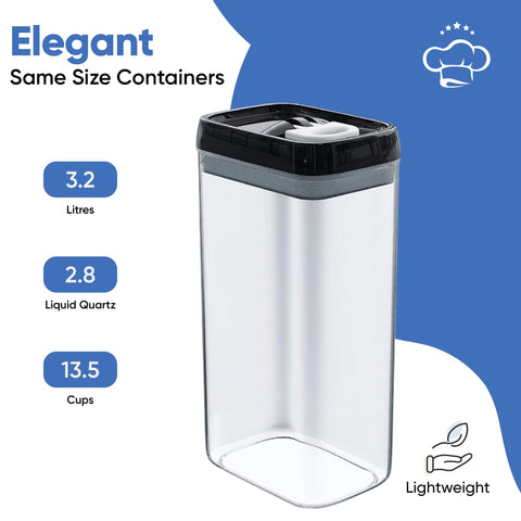 Chef's Path clear storage containers make it easy to see portions and monitor supplies.