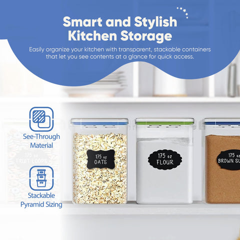 Chef's Path flour sugar rice storage solution for bulk groceries.