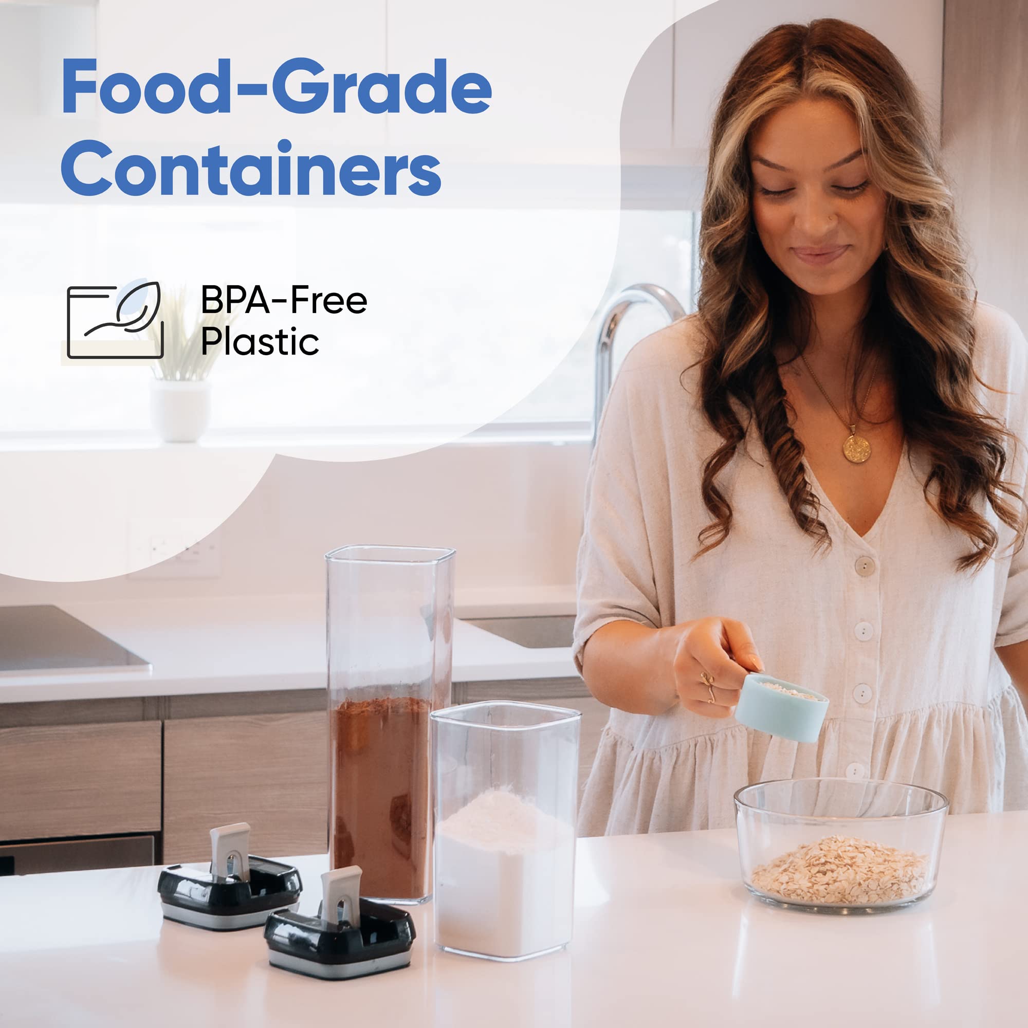Chef's Path label kit with chalk marker helps personalized pantry labels.