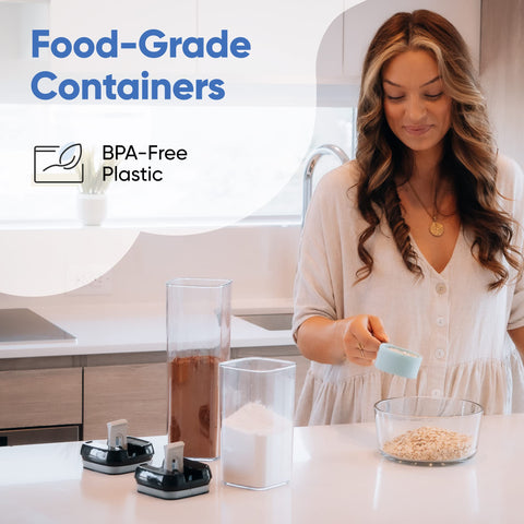 Chef's Path label kit with chalk marker helps personalized pantry labels.