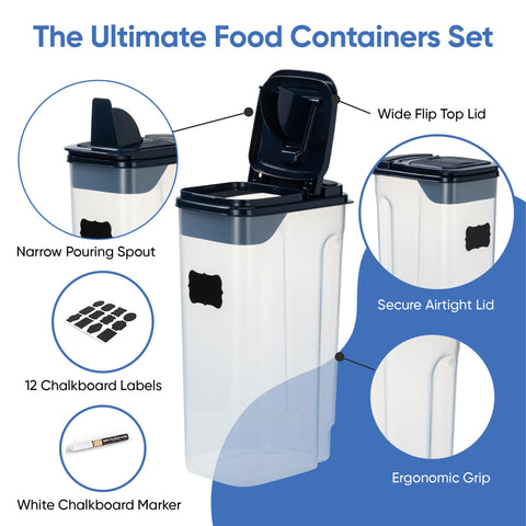 Chefs Path multi-spout design aids easy pouring and reduces spills.