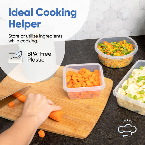 Chef's Path reusable labels and marker simplify labeling and organization.