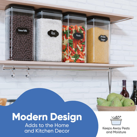 Chef's Path stackable design fits neatly in fridge, freezer, or cupboard.