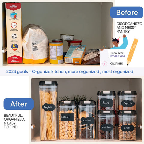 Chef's Path stackable design maximizes counter and cabinet storage.