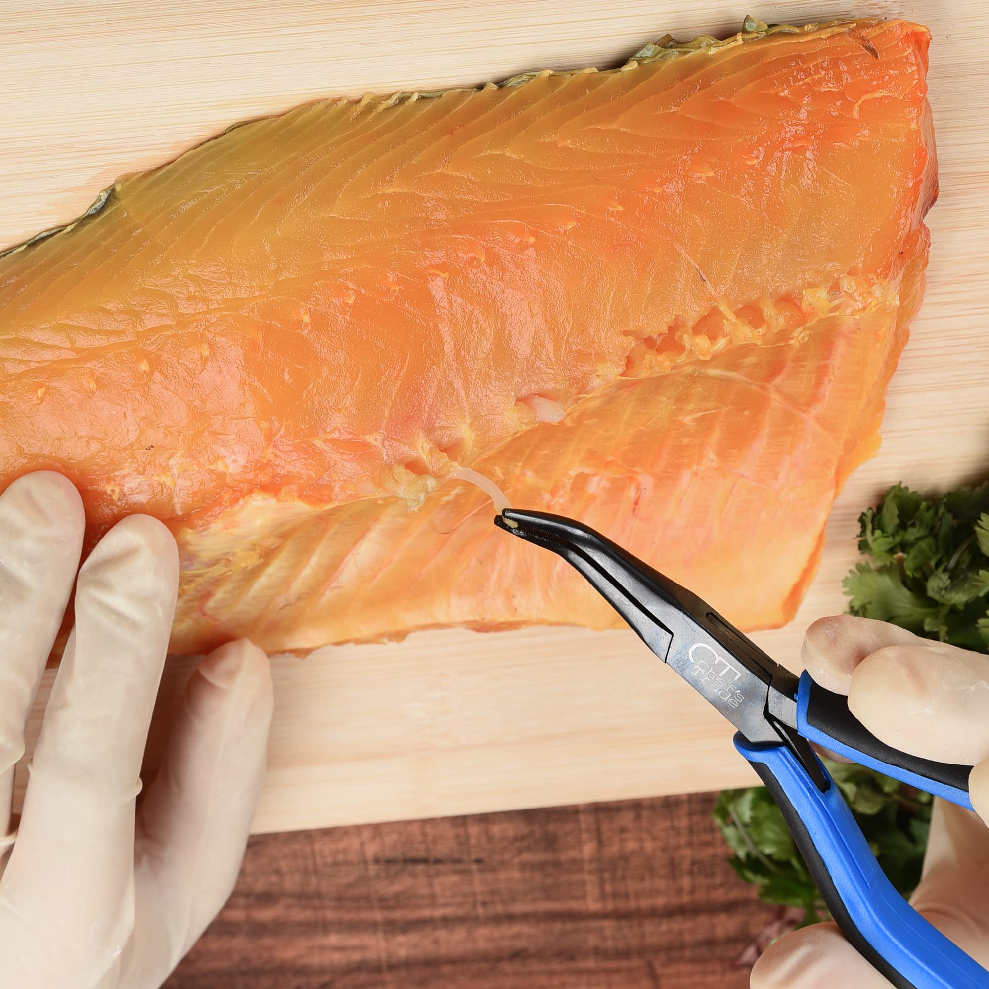 CHEF'S TRADE Fish Bone Tweezers versatile for freshwater and seafood fillets