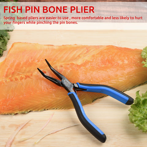 CHEF'S TRADE Fish Bone Tweezers dishwasher safe for quick cleanup after prep