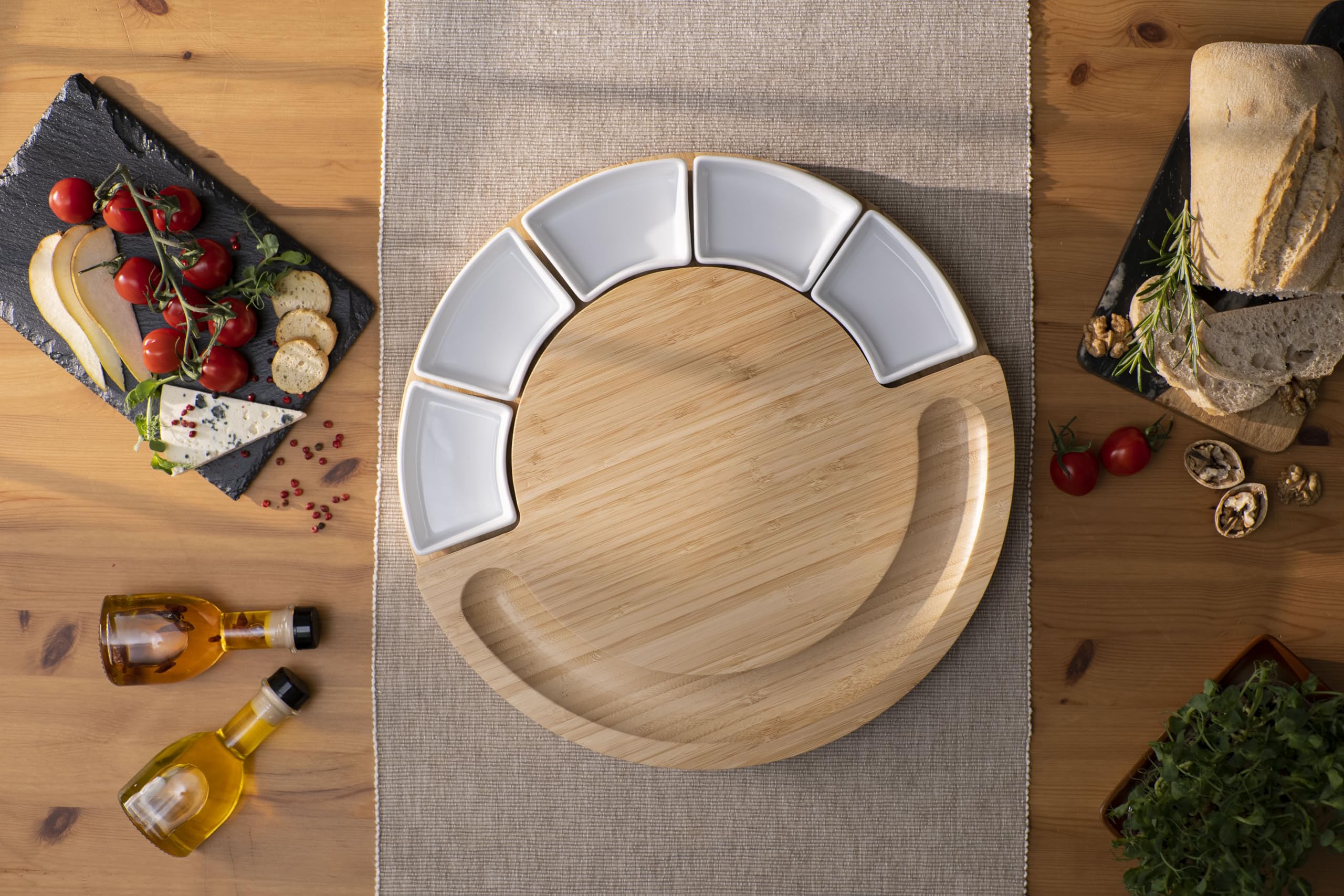 ChefSofi 16-inch board as a centerpiece for gatherings.