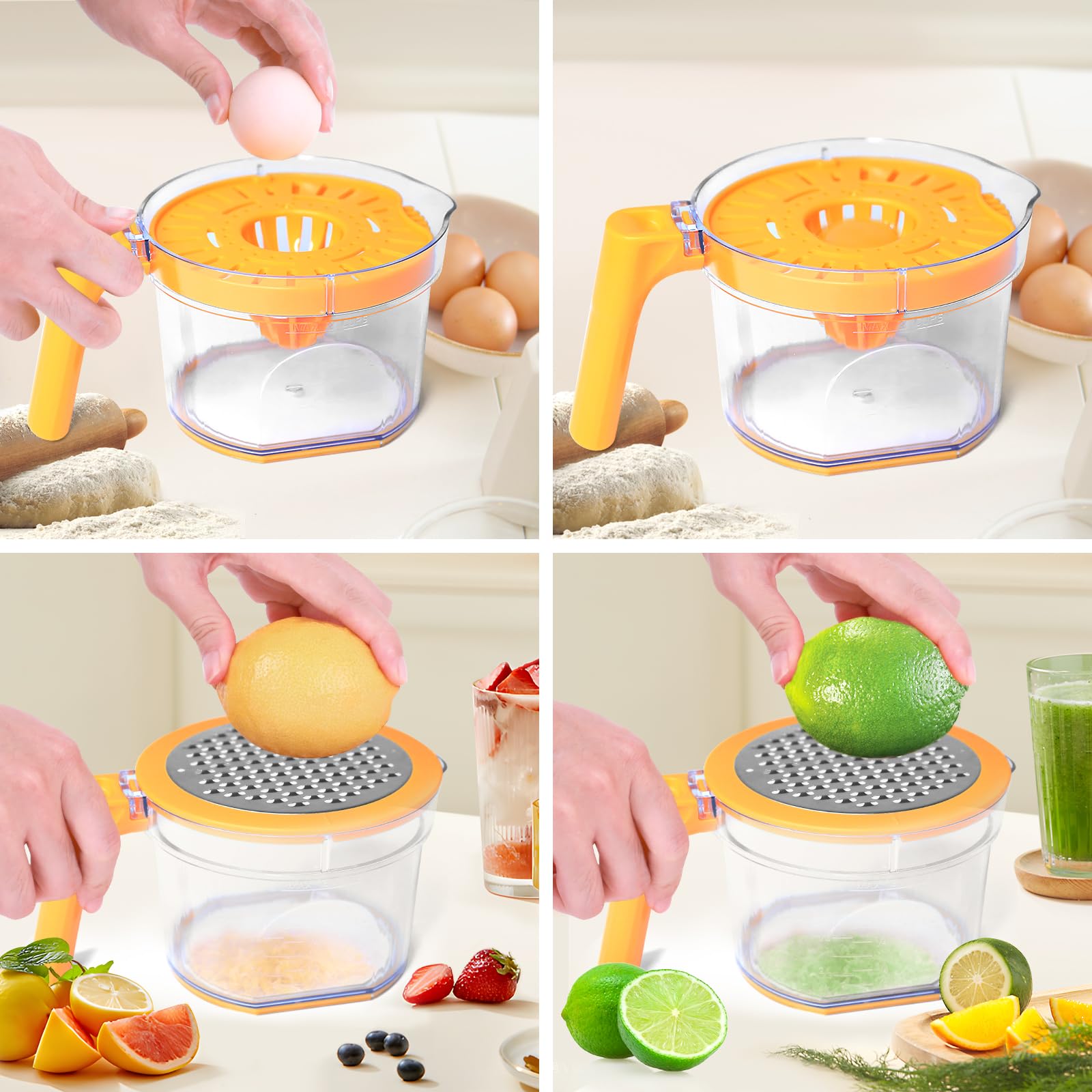 ChefVille MJ02 grater and zest option adds fresh aroma to recipes