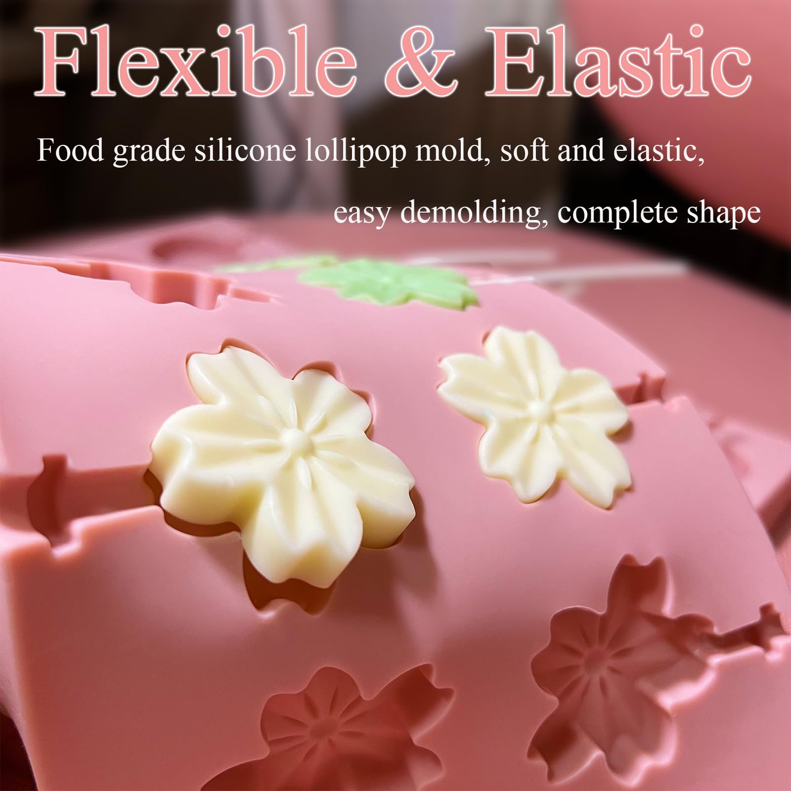 CHELIZIYA lollipop mold circle type B for easy candy release