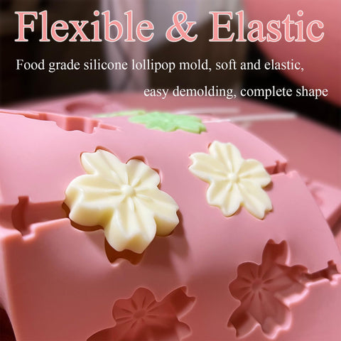CHELIZIYA lollipop mold circle type B for easy candy release