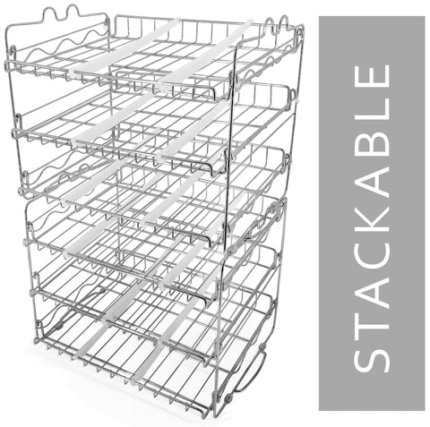 Che'mar easy-assembly can rack with tool-free setup