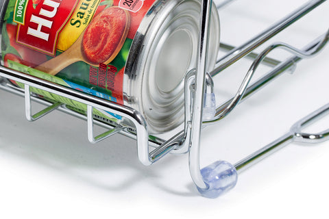 Che'mar stackable can rack expanding pantry capacity