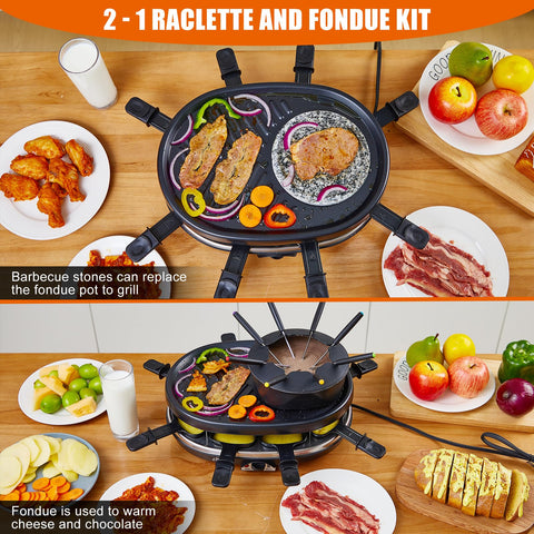 CHENDY three-in-one fondue pot highlighting versatile fondue options